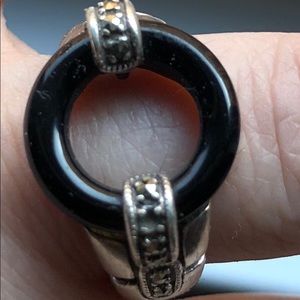 Sterling and Marcasite Ring
